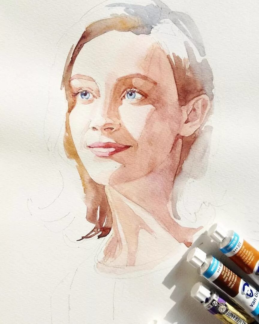 Лицо человека акварелью. Рисование портрета акварелью. Акварельный портрет. Рисование портрета акварелью. Портрет акварельными карандашами.