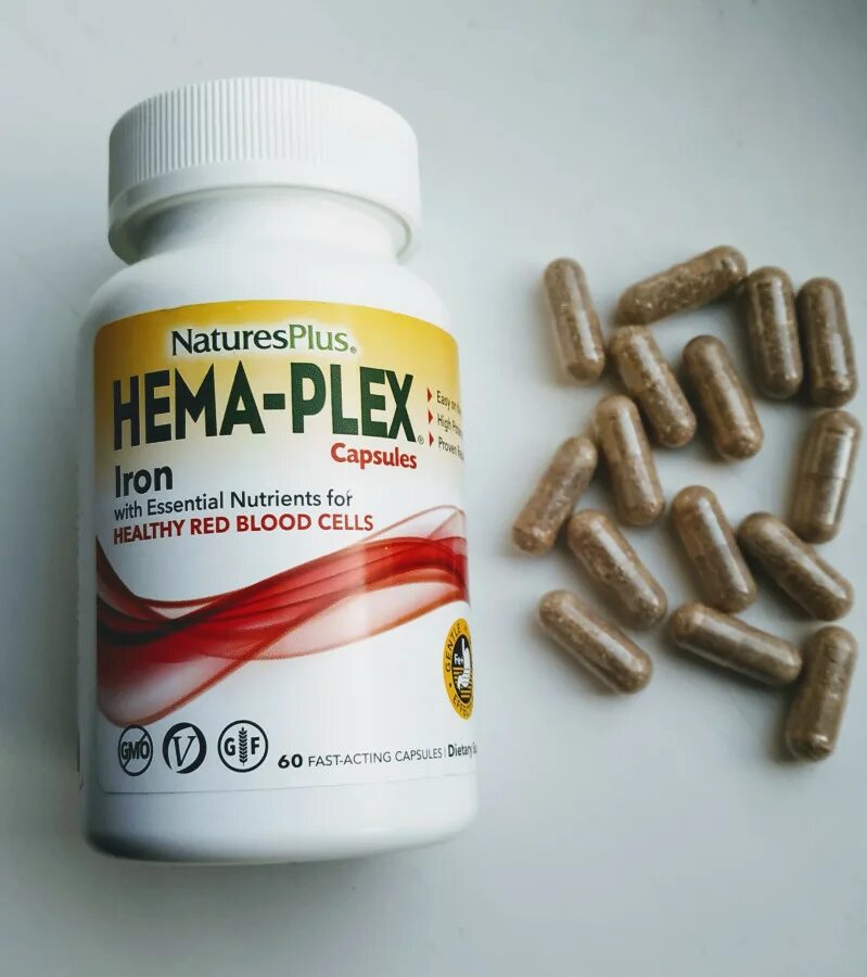 Nature's Plus - Hema-Plex Iron 60. Nature's Plus Hema-Plex железо. Hema Plex 60 капсул. БАД железо natures Plus Hema-Plex. Хема плекс состав