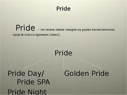 Pride перевод на русский