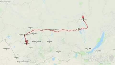Абакан чита расстояние