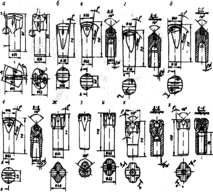 Сталь бурова. Коронки буровые, Тип бу1-1100-1-06. Буровой инструмент для бурения шпуров. Резцы для бурения шпуров. Буровая коронка малого диаметра для шпуров.