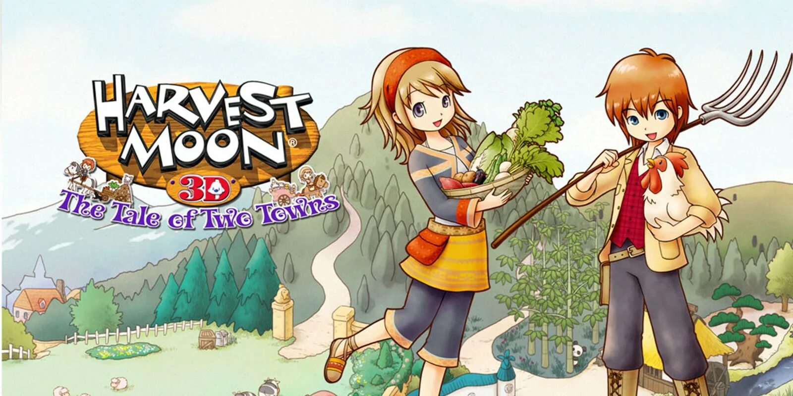 Harvest Moon 3ds. Harvest Moon игра. Harvest Moon 3d: the Tale of two Towns. Harvest Moon 3. Town tales