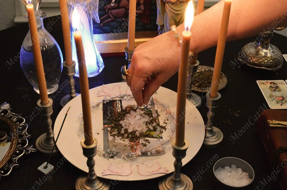 Ритуал ,снимаем ВЕНЕЦ БЕЗБРАЧИЯ.