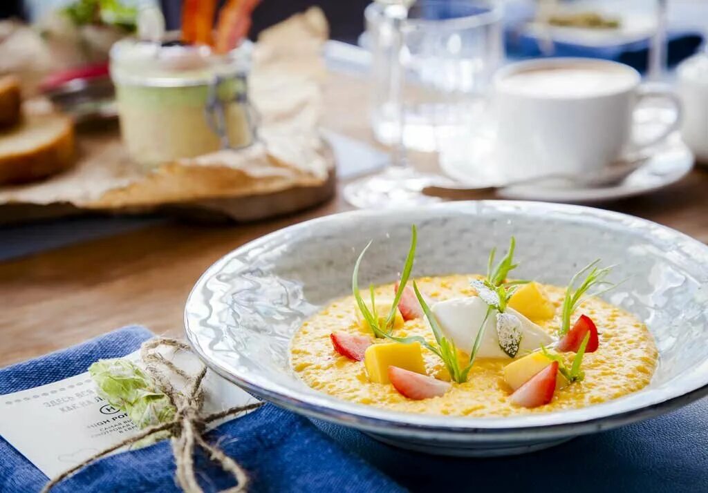 Ресторан Ароми ла боттега (Aromi la bottega) в Пожарском переулке (м. Кропоткинс