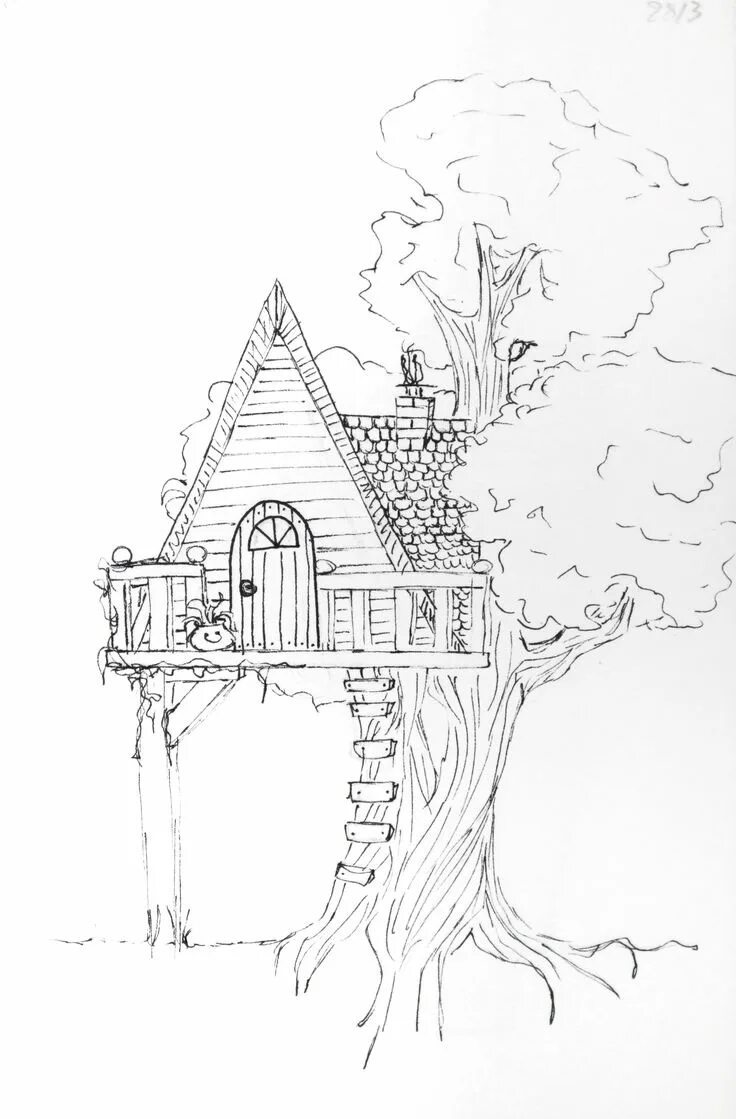 Tree house drew