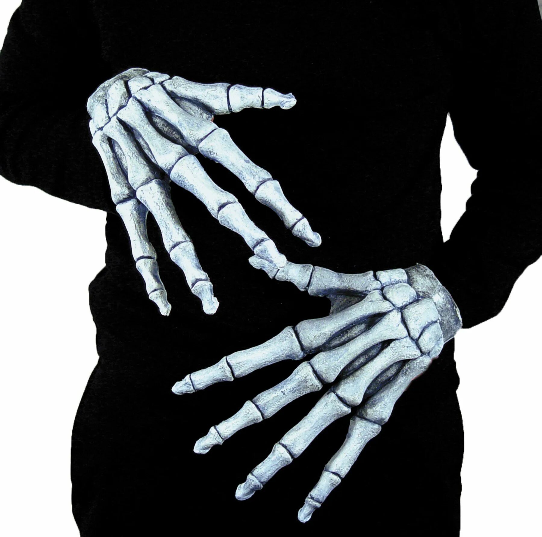 Skeleton hands
