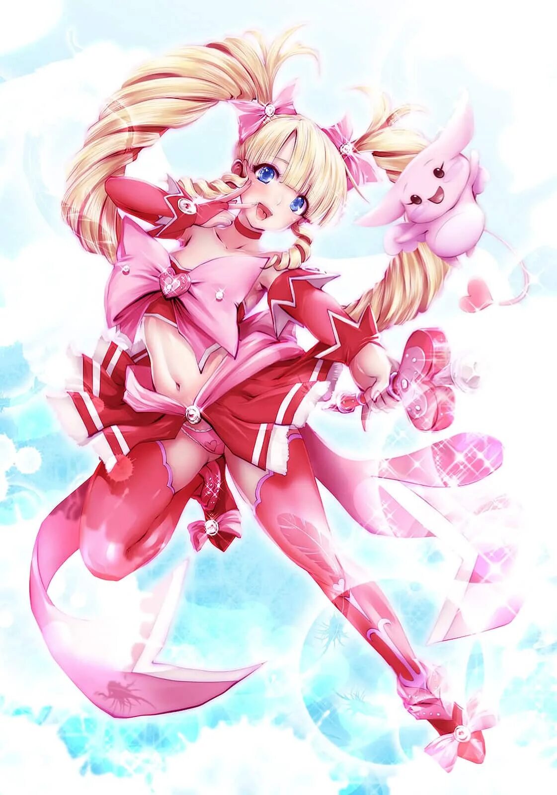 Mistaken child attempts to become a magical girl art. Ахи охи в манге. Ох не ту девушку я выбрал волшебницей. Сорацугу мадока. Machigatta ko wo mahou shoujo ni.