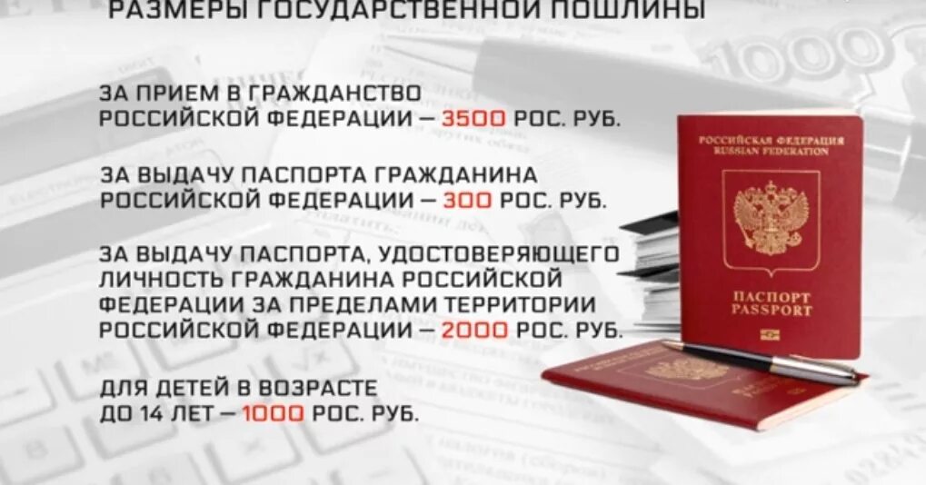 Документы удостоверяющие наличие российского гражданства