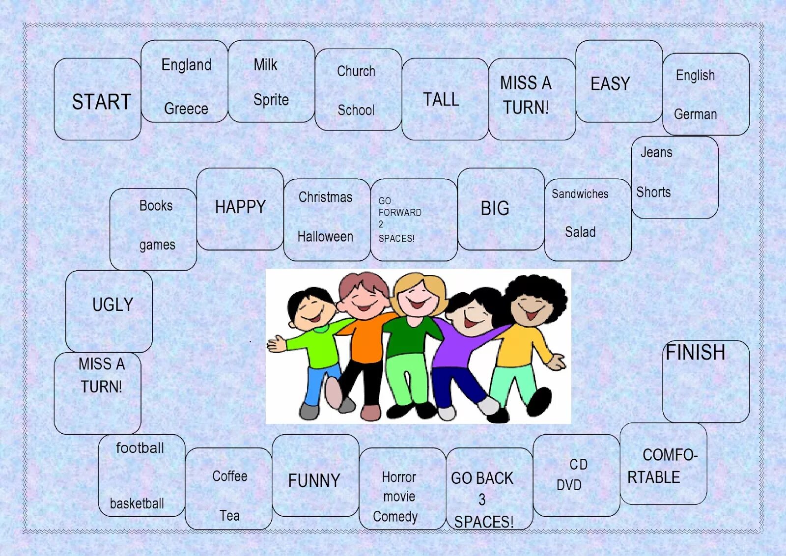 Degrees of comparison games. Comparison of adjectives board game. comparative adjectives игра. adjectives board game. comparisons board game.
