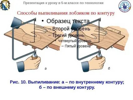 Выпиливание лобзиком 5 класс технология