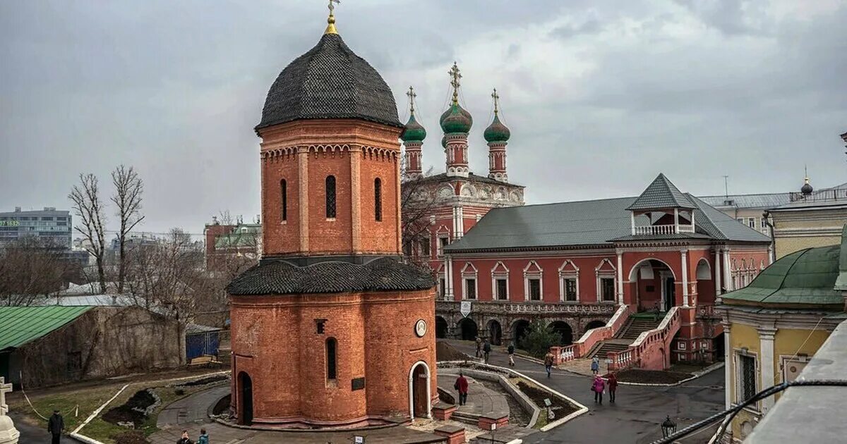 Высоко петровский монастырь фото Высоко-Петровский мужской монастырь путешествия и прочее LiveJournal