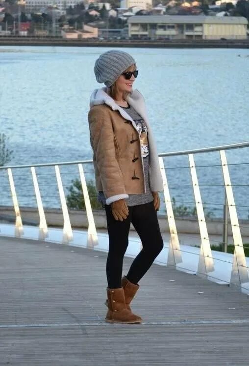 Угги с дубленкой. Образы с рыжей дубленкой. Угги с дубленкой. Короткая шуба с уггами. Сапоги под дубленку.