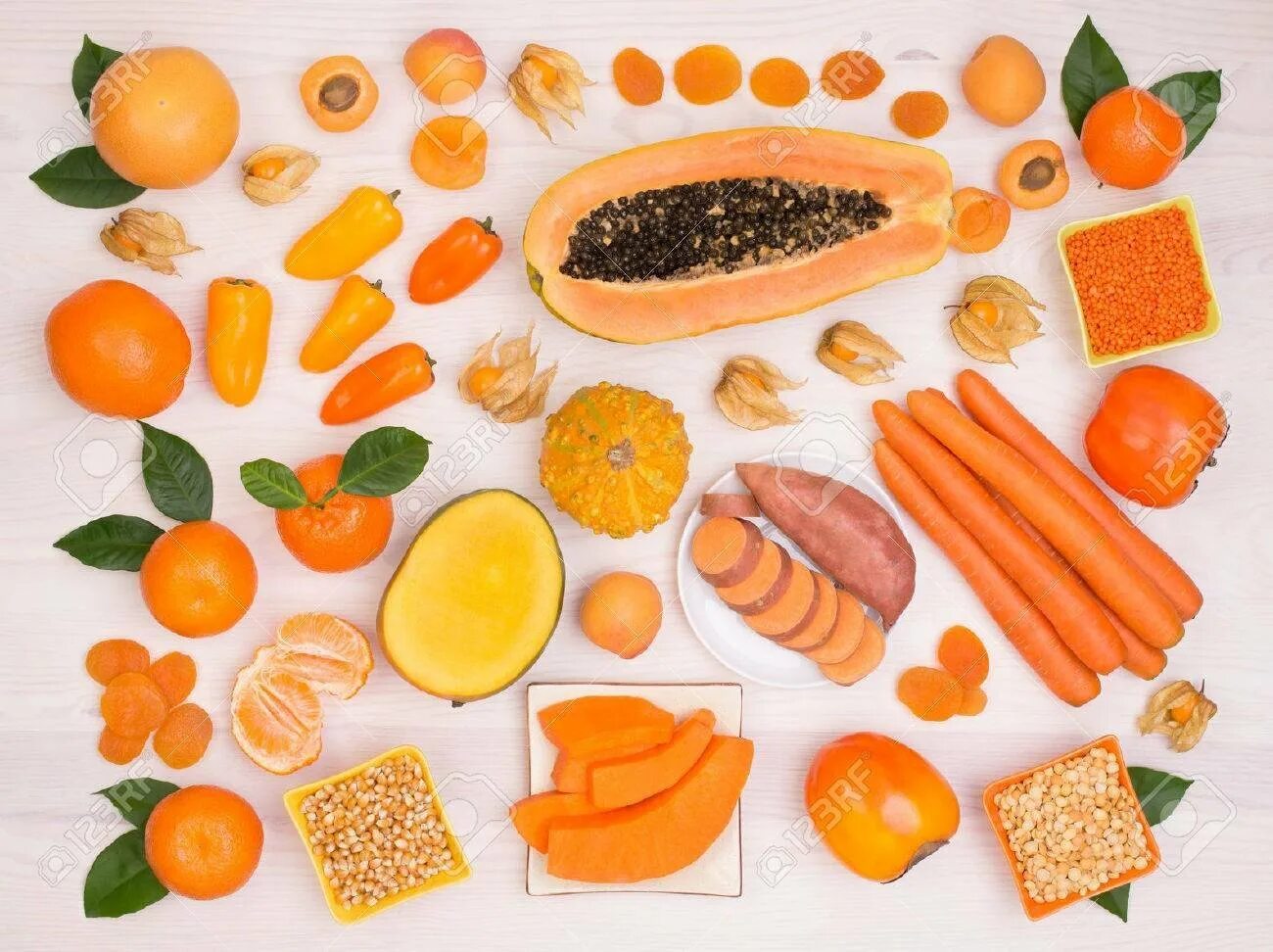 Оранжевые продукты. Фрукты оранжевого цвета. Желтые и оранжевые фрукты и овощи. Овощи оранжевого цвета