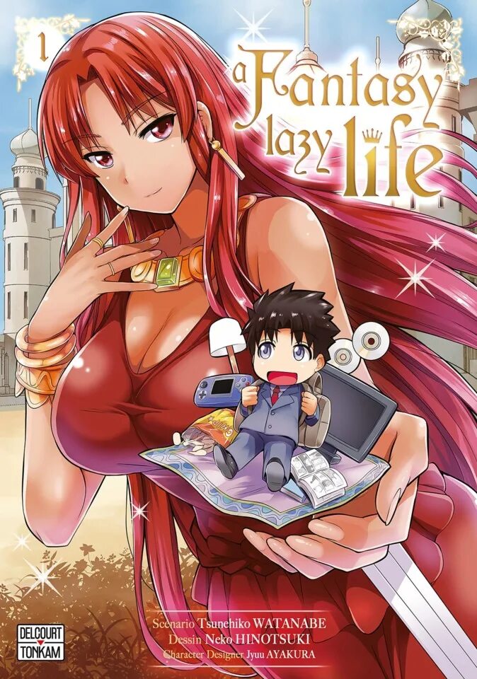 Lazy life. An ideal lazy life аура. french manga.