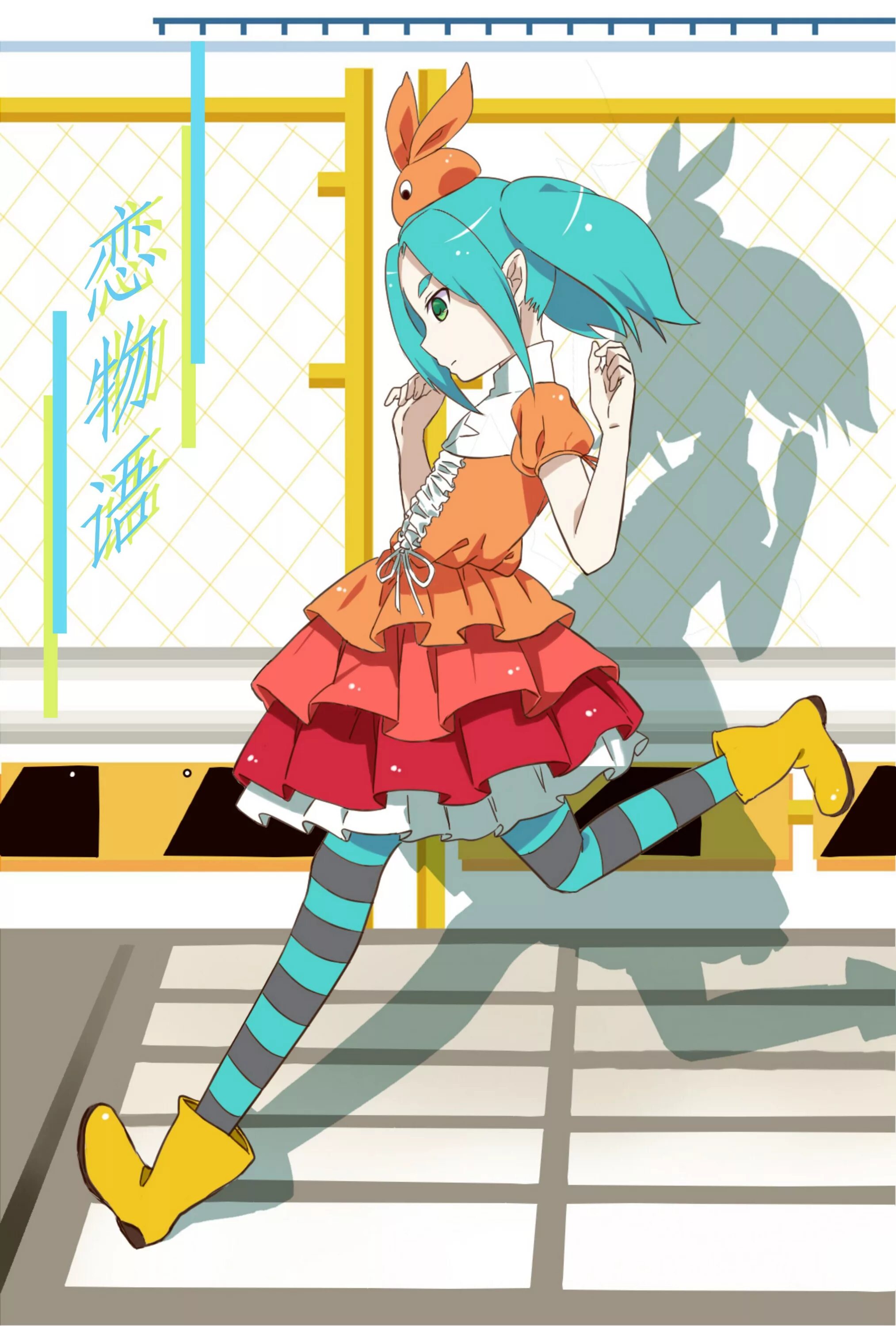 История одержимости кукла ецуги. Yotsugi ononoki. моногатари ёцуги. bakemonogatari ононоки. моногатари кукла ёцуги.