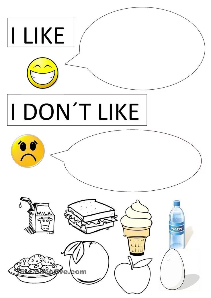 I like don t like worksheet. I like i don&#039;t like задания. еда на английском для детей задания. английский язык для малышей задания еда. i like для детей на английском.