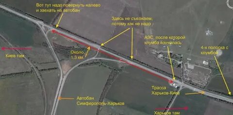 Где находится поворот