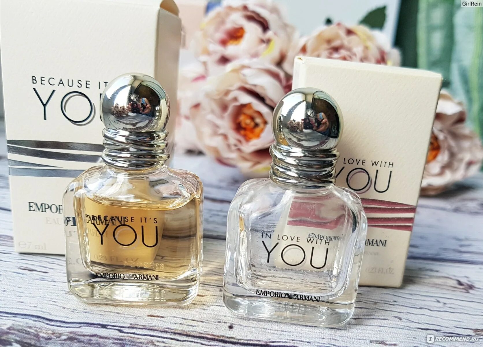 Giorgio armani because. Because it’s you (Giorgio Armani). Armani because it's you. Emporio Armani because it's you. Духи Армани because its you женские.