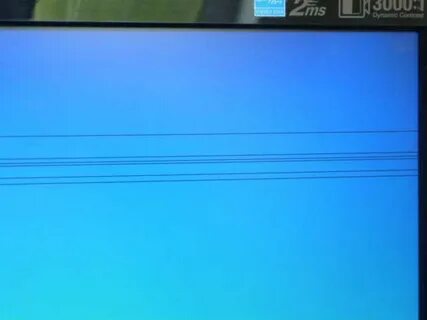 Телевизор жк на экране появились полосы