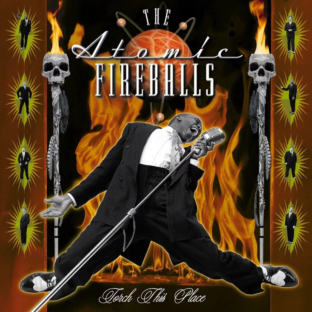 Man with the hex. Atomic fireballs. man with the hex - the atomic fireballs. fireball (album) cover.