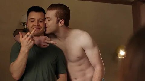 ian and mickey middle finger flip the bird rude finger gallavich shameless ...