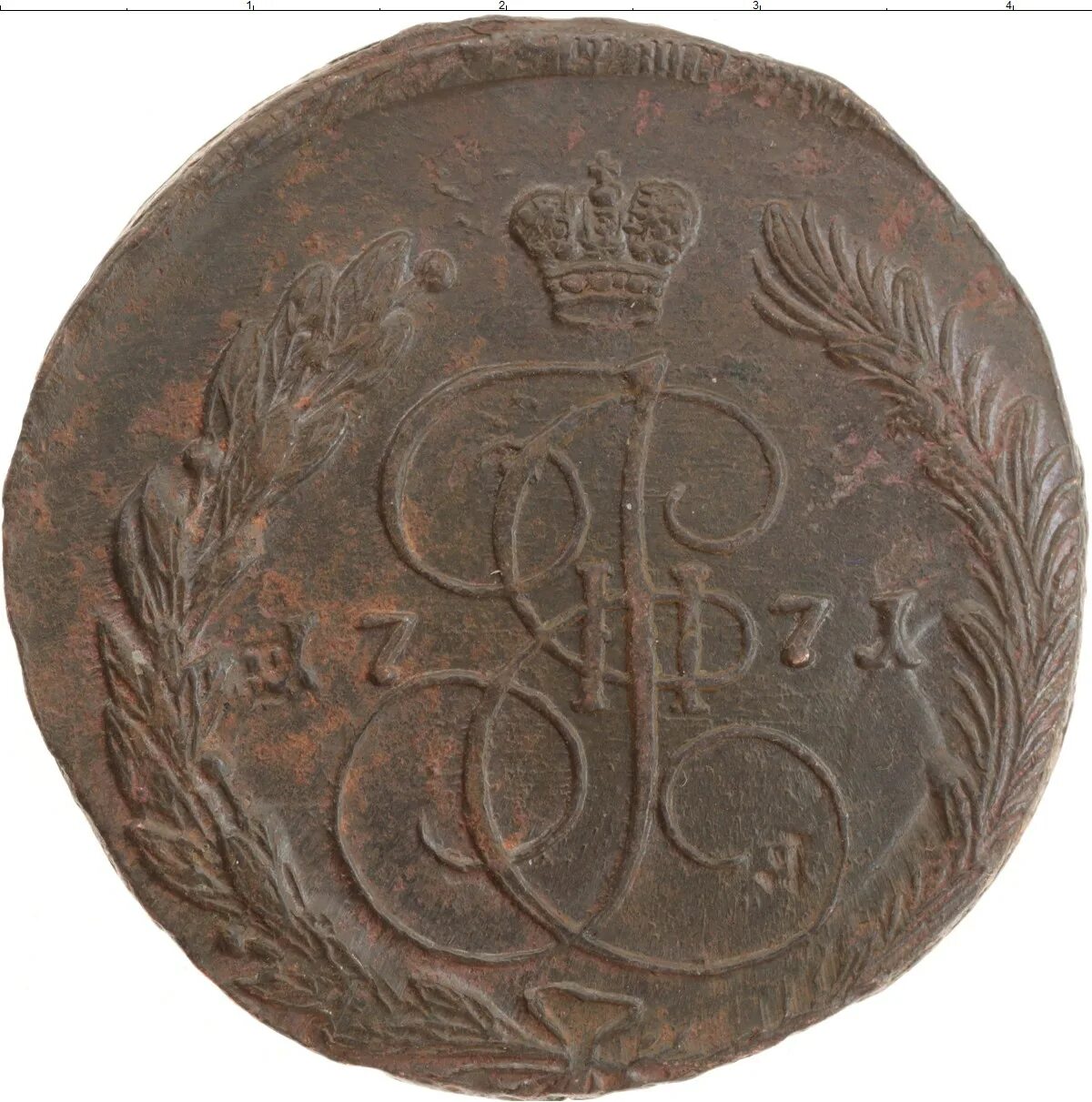 NumisBids: Auktionen Frühwald Auction 140, Lot 790 : Elisabeth 1741 - 1761 Russl