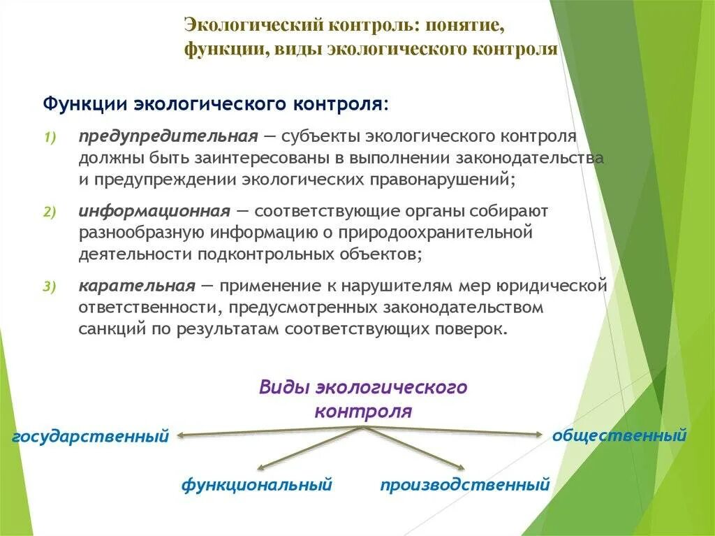 Цели и функции государственного контроля. Понятия экологического контроля схема. функции экологического контроля. виды экологического контроля на предприятии. правовые основы экологического контроля и надзора.