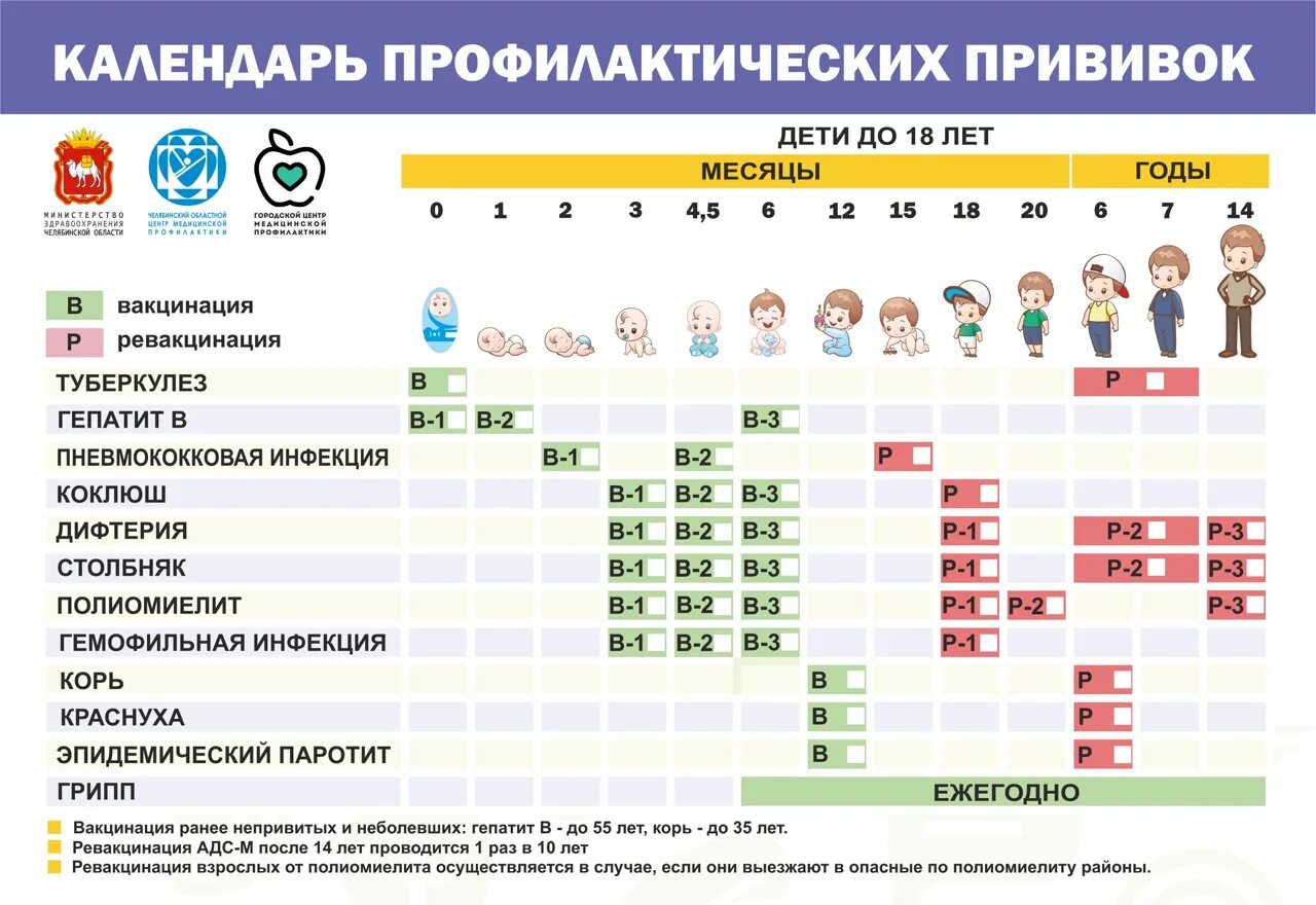 Календарь прививок с вакцинами. Календарь прививок для детей в России. Национальный график прививок для детей в России. Вакцинопрофилактика национальный календарь прививок. Календарь прививок в России для детей первого года жизни.