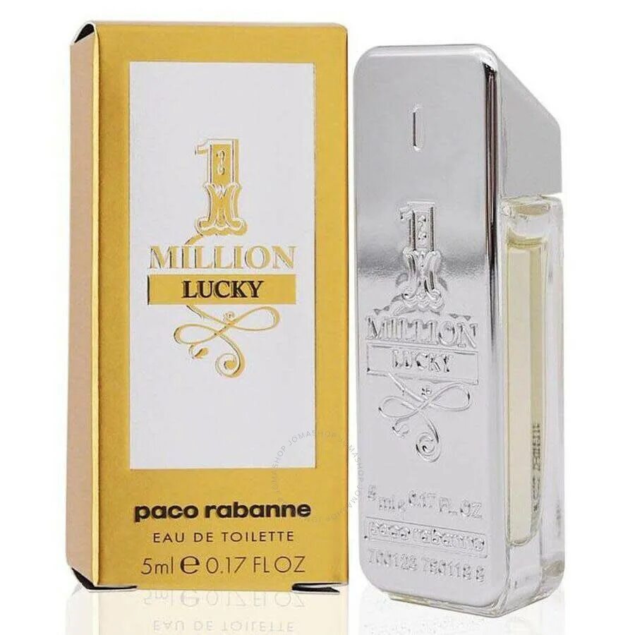 One million lucky. Paco Rabanne 1 million Lucky. Туалетная вода Paco Rabanne 1 million Lucky. Paco Rabanne one million 1,5 ml. Духи million Lucky Paco Rabanne 50.