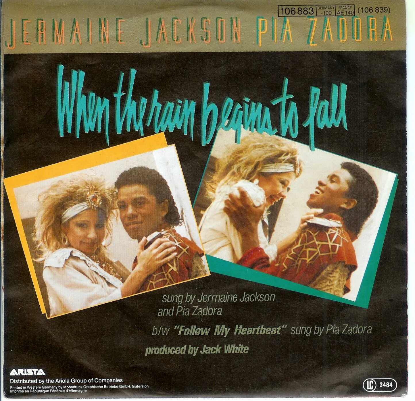 Jermaine Jackson;Pia Zadora Jermaine Jackson. Jermaine Jackson, Pia Zadora when the Rain begins to Fall 1984. Жермен Джексон и Пиа задора. When the rain began