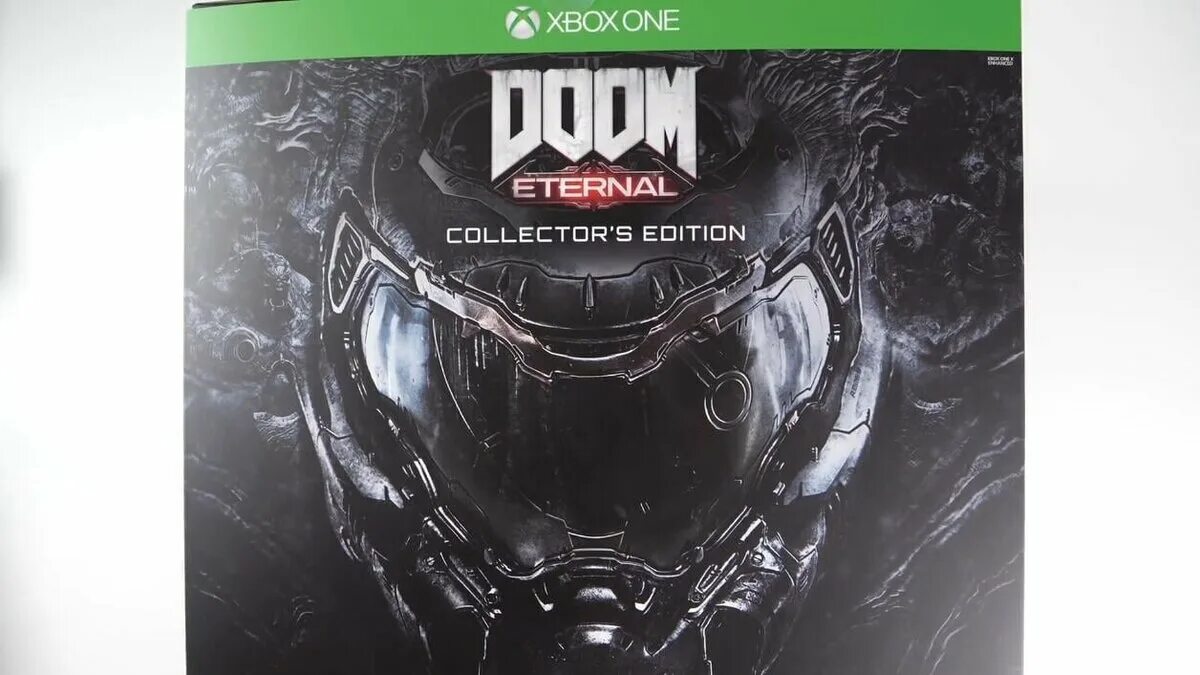 Doom eternal издания. Коллекционное издание дум этернал. doom коллекционное издание. шлем палача рока. ps4 doom eternal collectors edition.