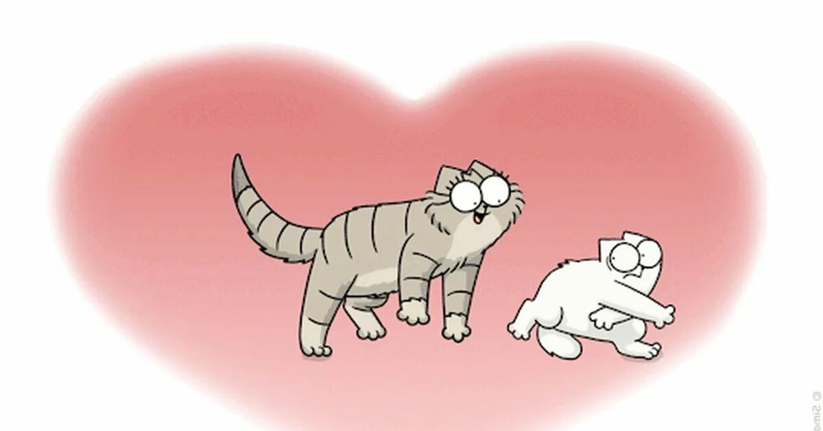 Кошачья валентинка. Валентинки с котиками. Забавные валентинки. Кот Саймон обнимашки.