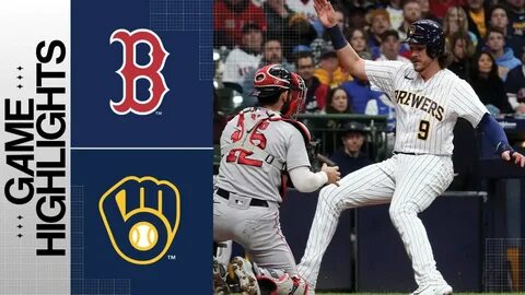 Red Sox vs. Brewers Highlights 04/22/2023.