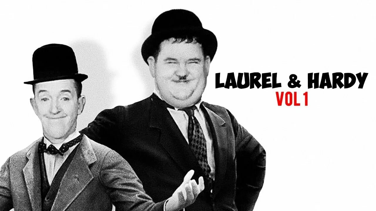 Лорел и харди. Лоурел и харди. laurel &amp; hardy смычком в глаз.