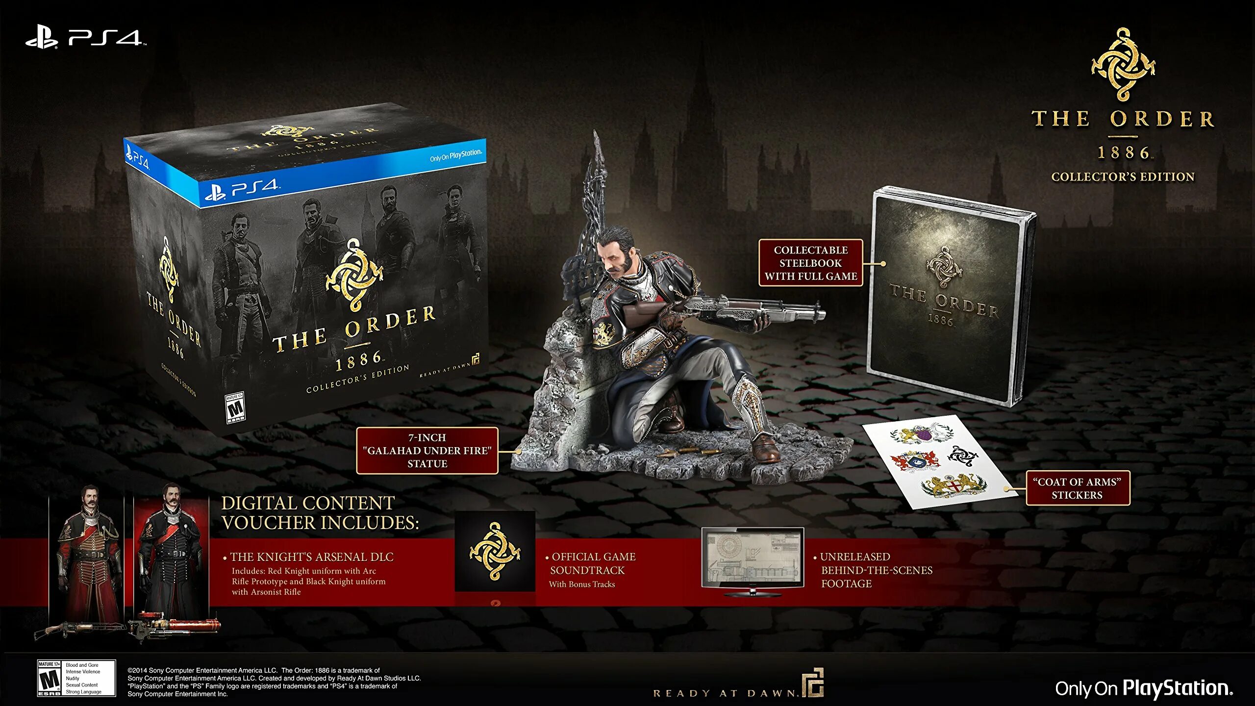 Игра order 1886. Order 1886 коллекционное издание. Order 1886 ps4. Коллекционка the order. S edition games