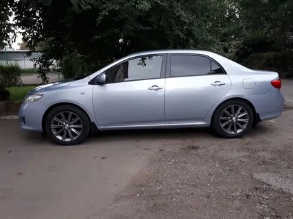 Королла на литых дисках