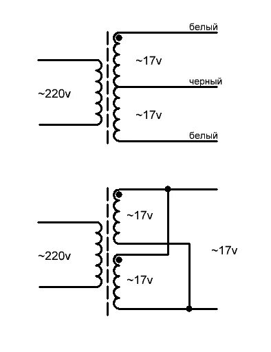 Параллельное соединение вторичных обмоток трансформатора. Соединение вторичных обмоток трансформатора параллельно. Как соединить 2 обмотки в трансформаторе. Схема параллельного подключения двух трансформаторов.