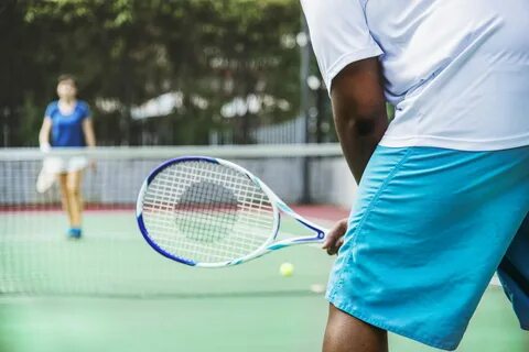 I go playing tennis