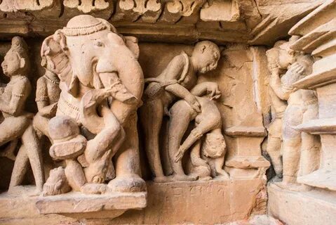 india khajuraho temple 7. Flexibility is a virtue. 