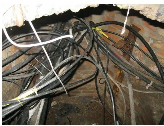 монтаж телефонного кабеля