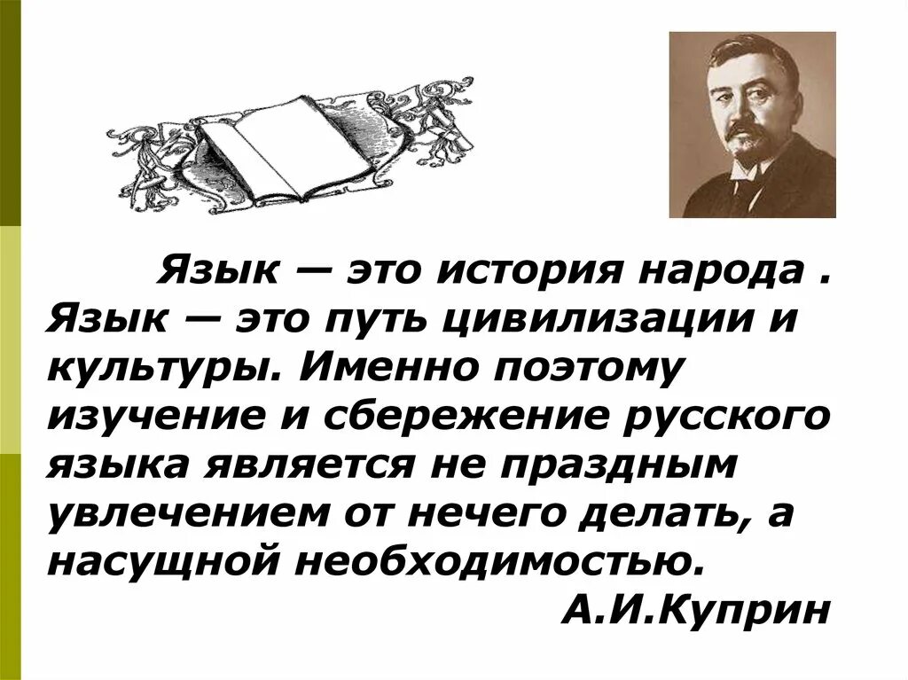 Что значит язык народ. Язык это история народа язык это путь цивилизации и культуры. Куприн язык это история народа язык это путь цивилизации и культуры. Цитаты о значимости русского языка. Высказывания о родном языке.