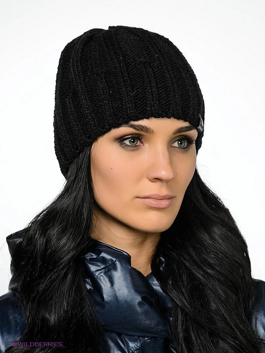 Вяжем шапку черную. Вяжем шапку черную. Шапка носок женская. Высокая шапка. Шапка вязаная черная.