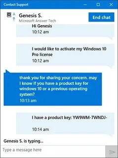Windows messages