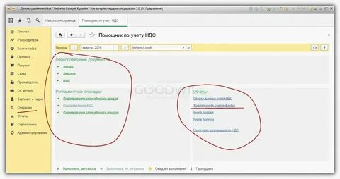 Анализ учета ндс в 1с 8.3