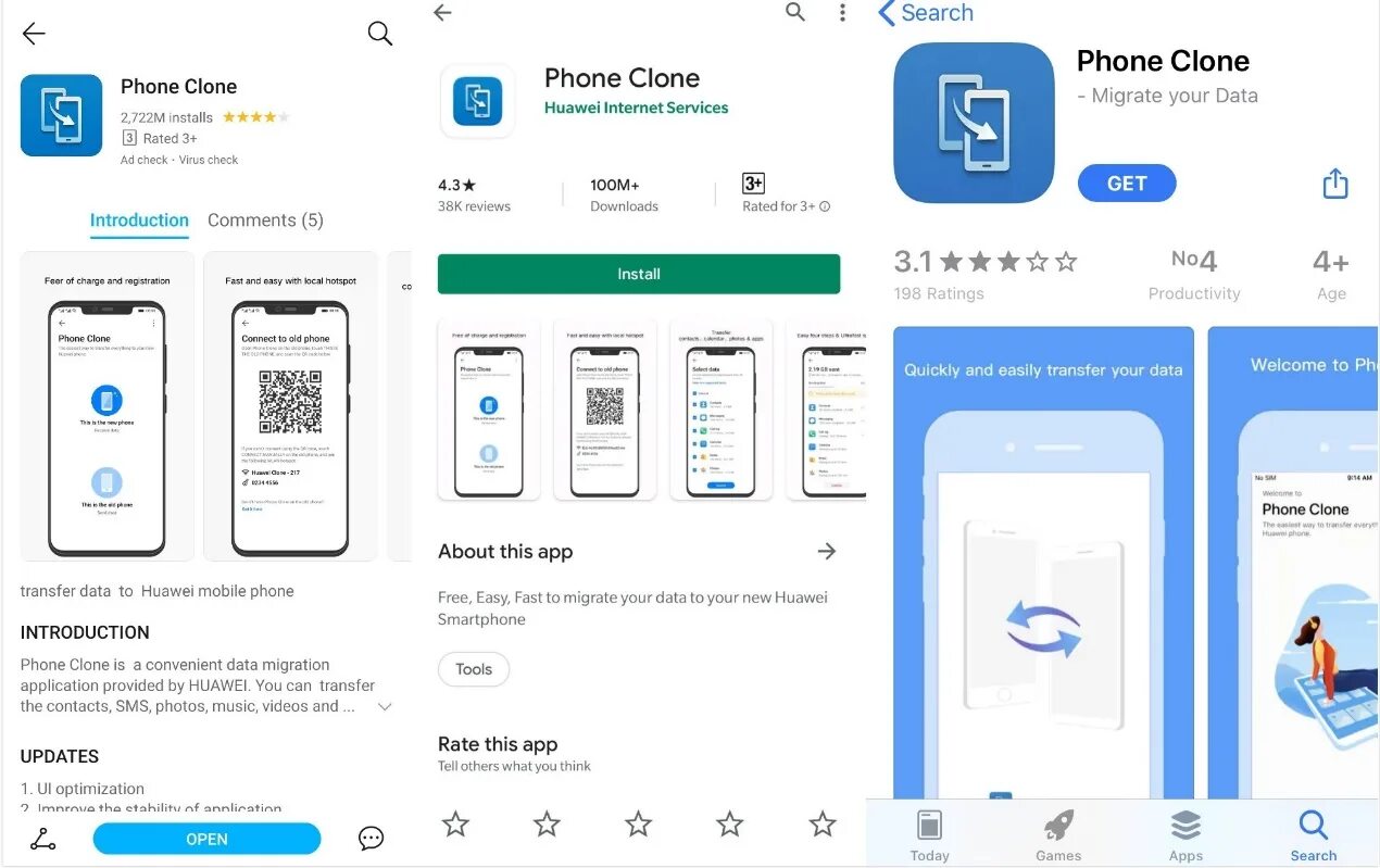 Как перенести данные на хонор 30. Приложение phone clone. программа на телефон phone cloner. phone clone на хоноре. приложение фон клон.