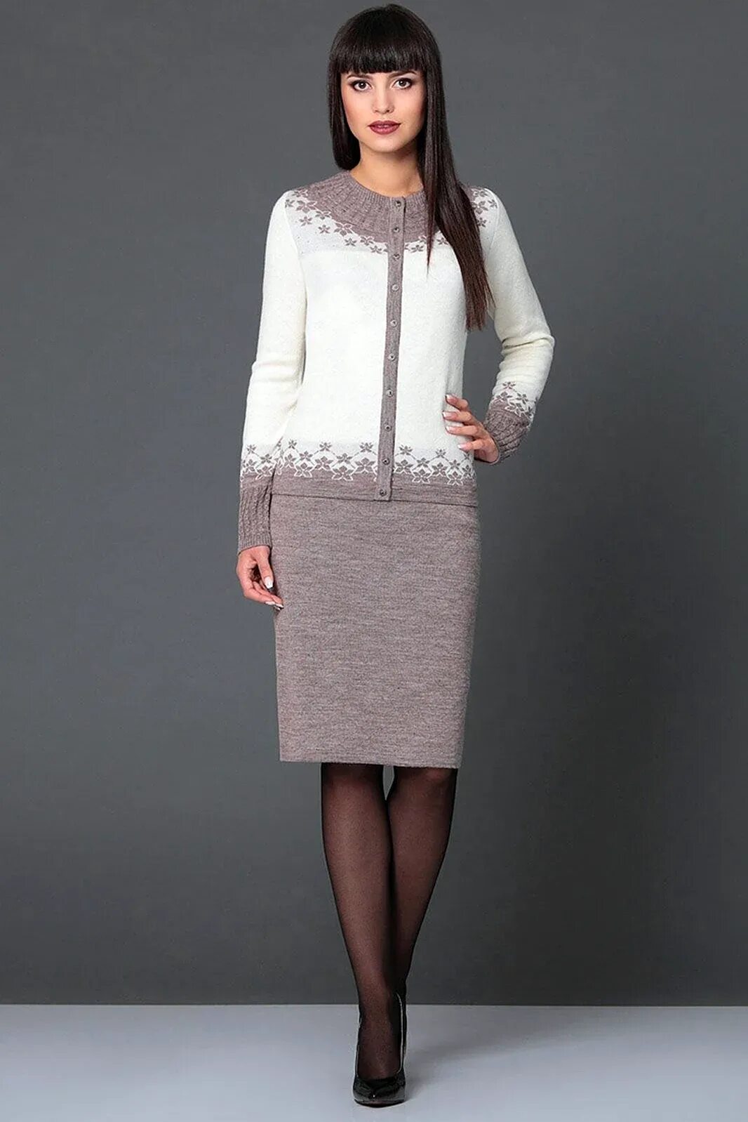 Платье Romanovich Style 1-1222 мелкий узор в размере 56-60 купить в Минске с дос