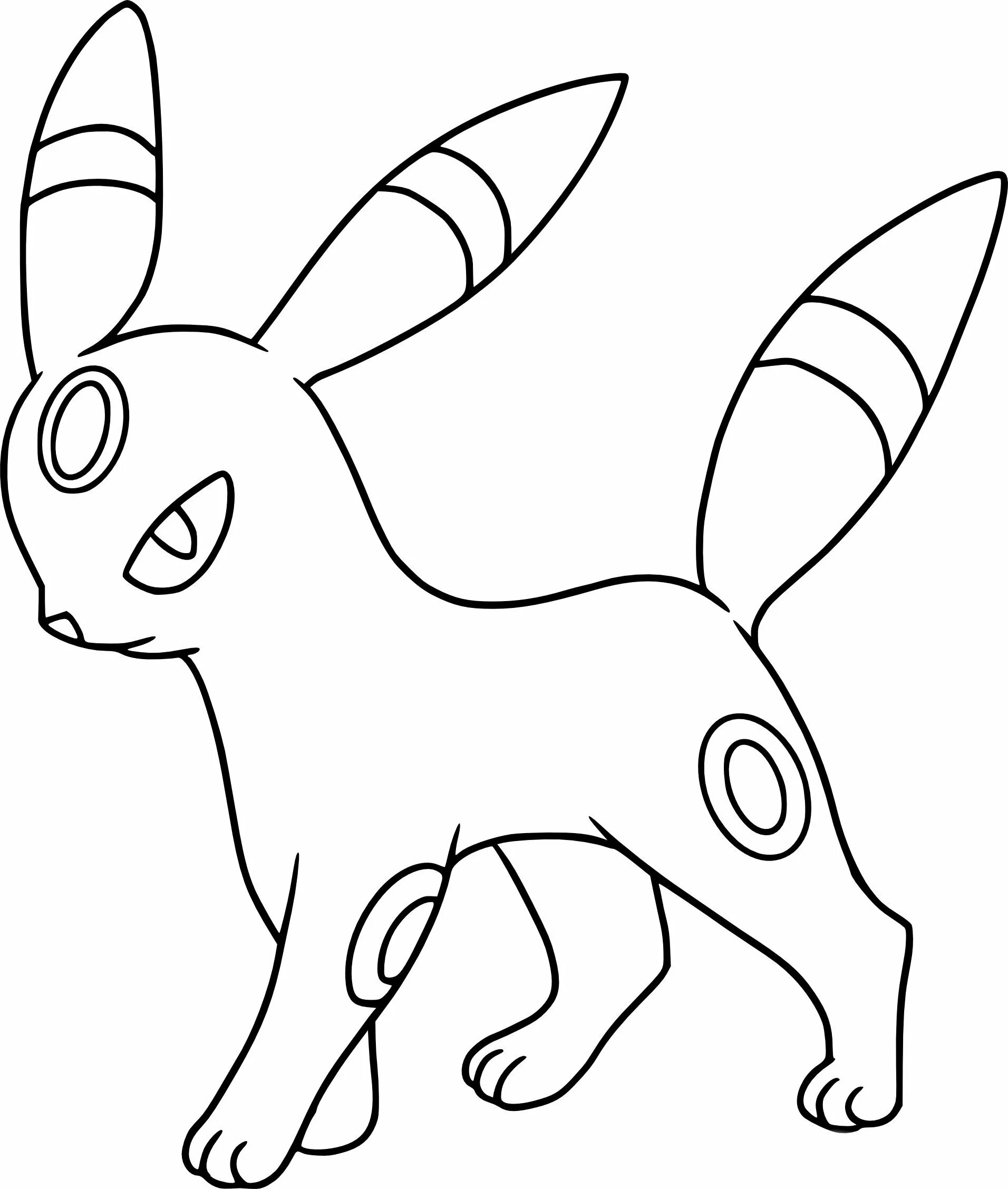 Как рисуется покемон. Покемон умбреон раскраска. покемон umbreon раскраски. раскраска покемон амбреон. эспеон покемон.