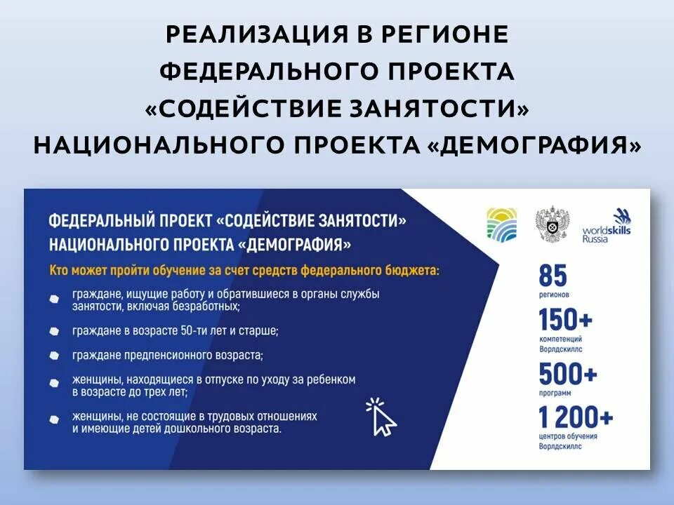 Программа содействия населения. Проект содействие занятости национального проекта демография. национальный проект содействие занятости населения 2025. федеральный проект демография. в рамках федерального проекта «содействие занятости».