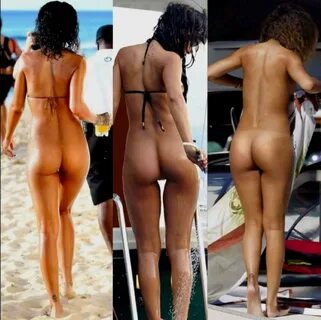 Celebrity naked booty