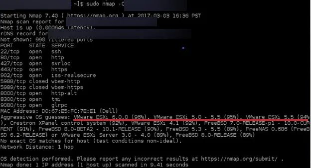 Esxi ssh